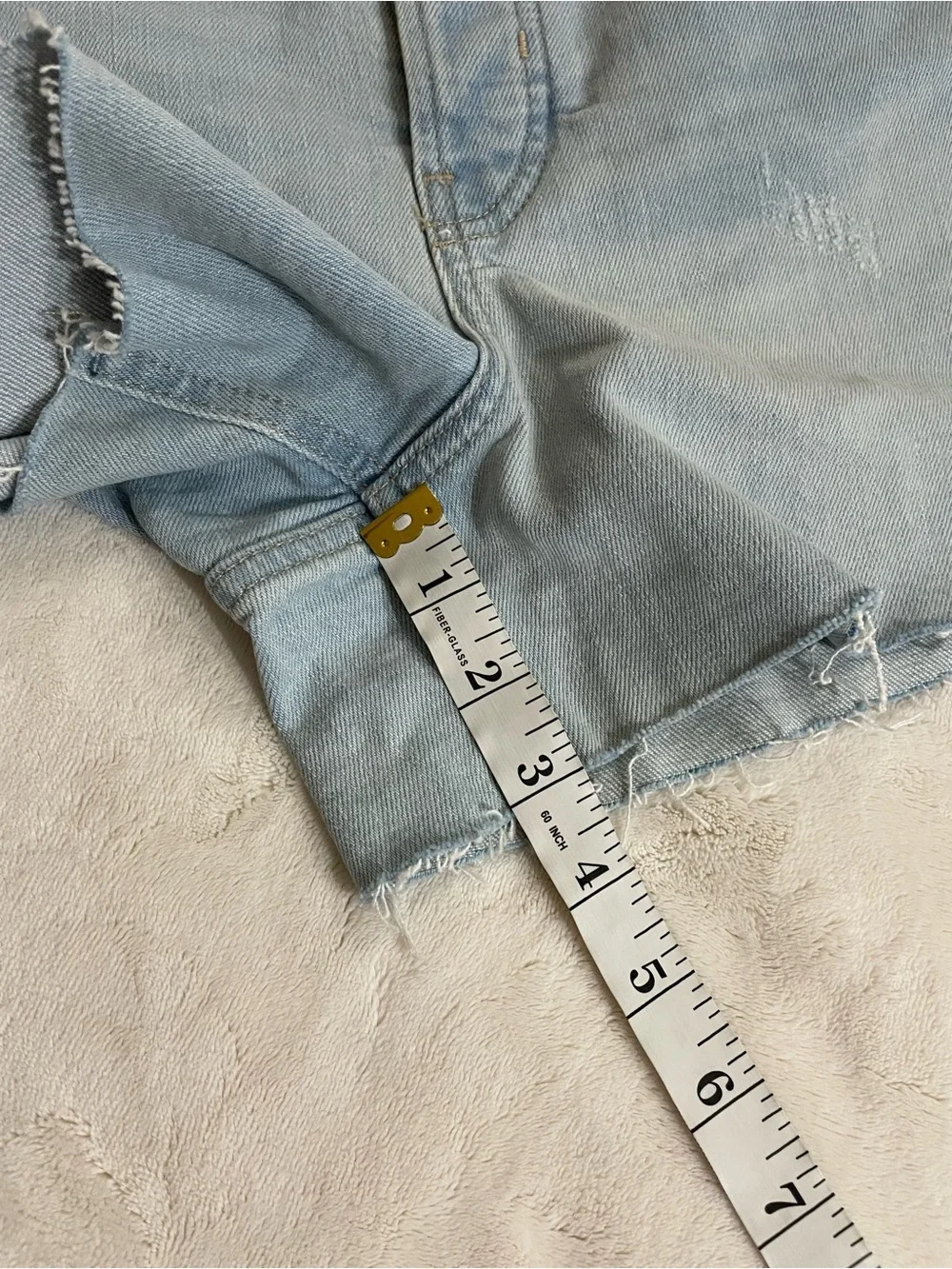 Old Navy Light Blue Denim Women’s High-Rise Shorts Size 6 NWT